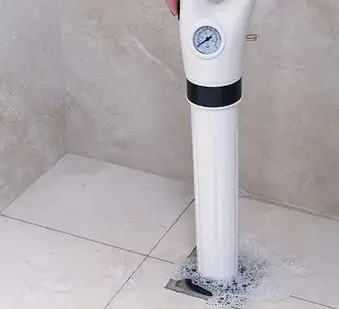 Plunge Blaster unclogging the shower drain